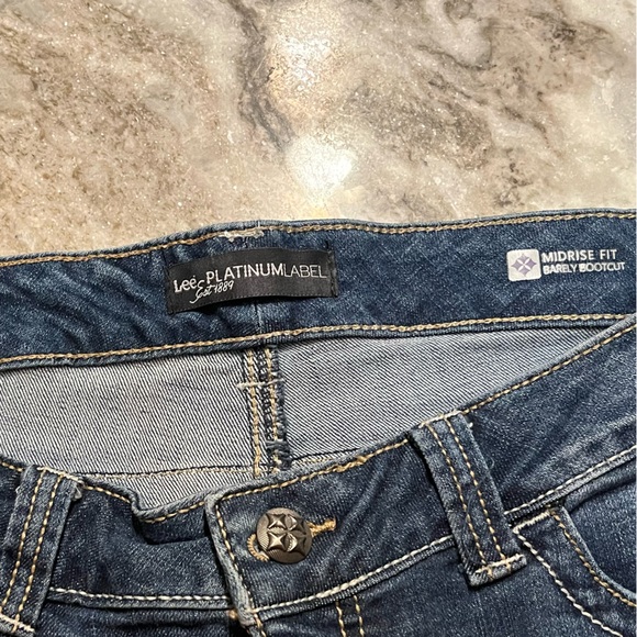 Lee platinum jeans mid rise barely bootcut - Picture 3 of 8